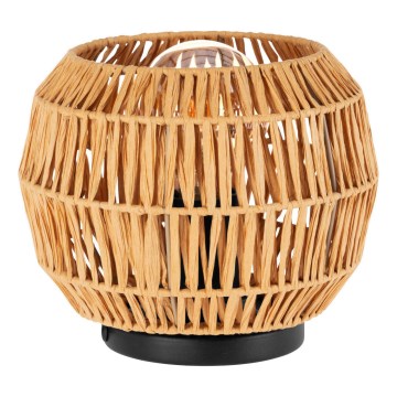 Eglo - Galda lampa 1xE27/40W/230V brūna