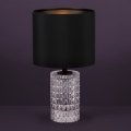 Eglo - Galda lampa 1xE27/40W/230V melna