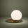Eglo - Galda lampa 1xE27/40W/230V zelta