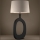 Eglo - Galda lampa 1xE27/60W/230V 88 cm melna/krēmkrāsa