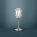 Eglo - Galda lampa 1xE27/60W/230V melna/dūmakaina