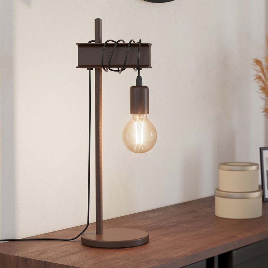 Eglo - Galda lampa TOWNSHEND 1xE27/10W/230V