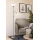 EGLO - Grīdas lampa 1xE27/60W + 1xE14/25W matēts hroms