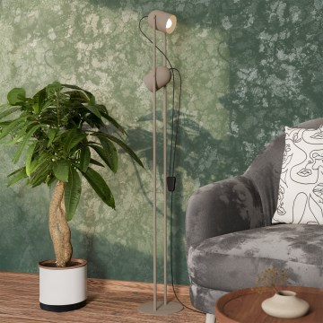 Eglo - Grīdas lampa 2xE14/8W/230V bēša