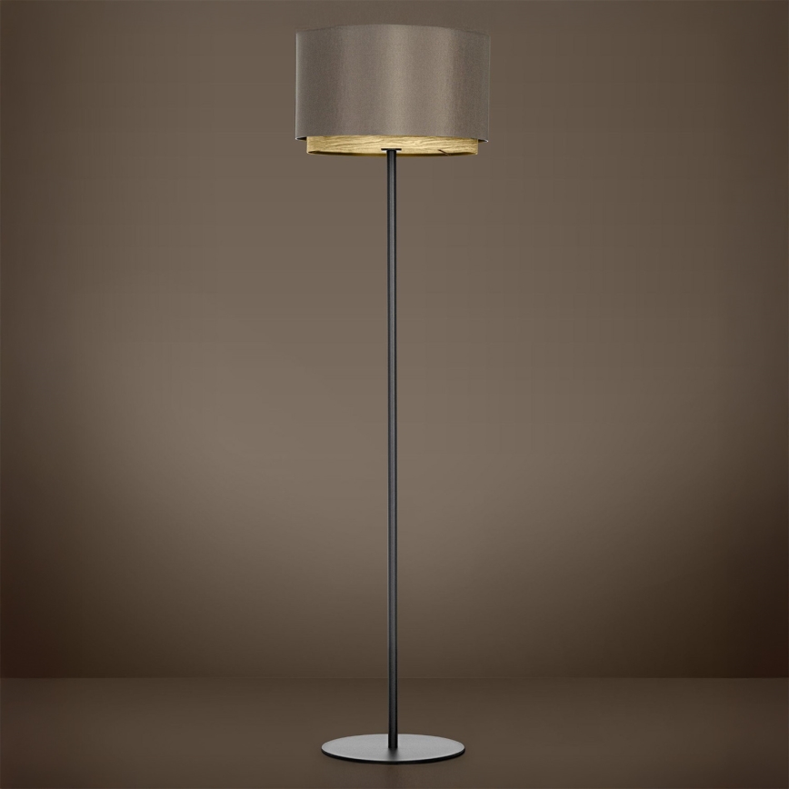 Eglo - Grīdas stāvlampa 1xE27/40W/230V brūna