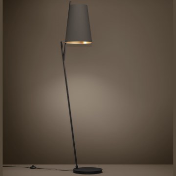 Eglo - Grīdas stāvlampa 1xE27/40W/230V brūna