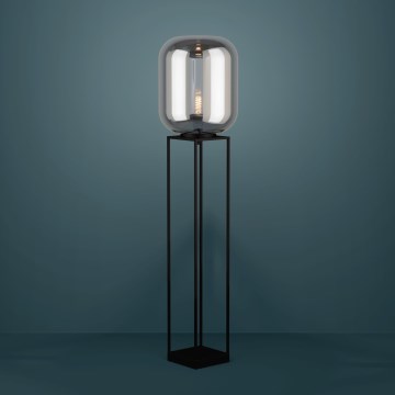 Eglo - Grīdas stāvlampa 1xE27/40W/230V dūmakains