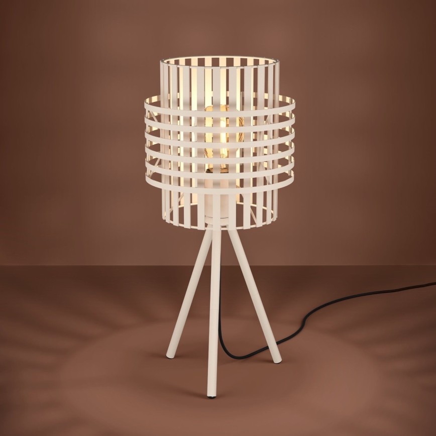 Eglo - Grīdas stāvlampa 1xE27/40W/230V krēmkrāsa