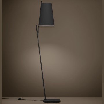 Eglo - Grīdas stāvlampa 1xE27/40W/230V melna
