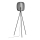Eglo - Grīdas stāvlampa 1xE27/40W/230V melna