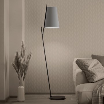Eglo - Grīdas stāvlampa 1xE27/40W/230V pelēka