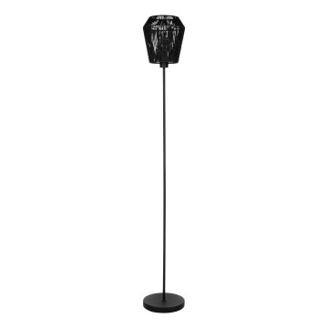 Eglo - Grīdas stāvlampa 1xE27/60W/230V melna