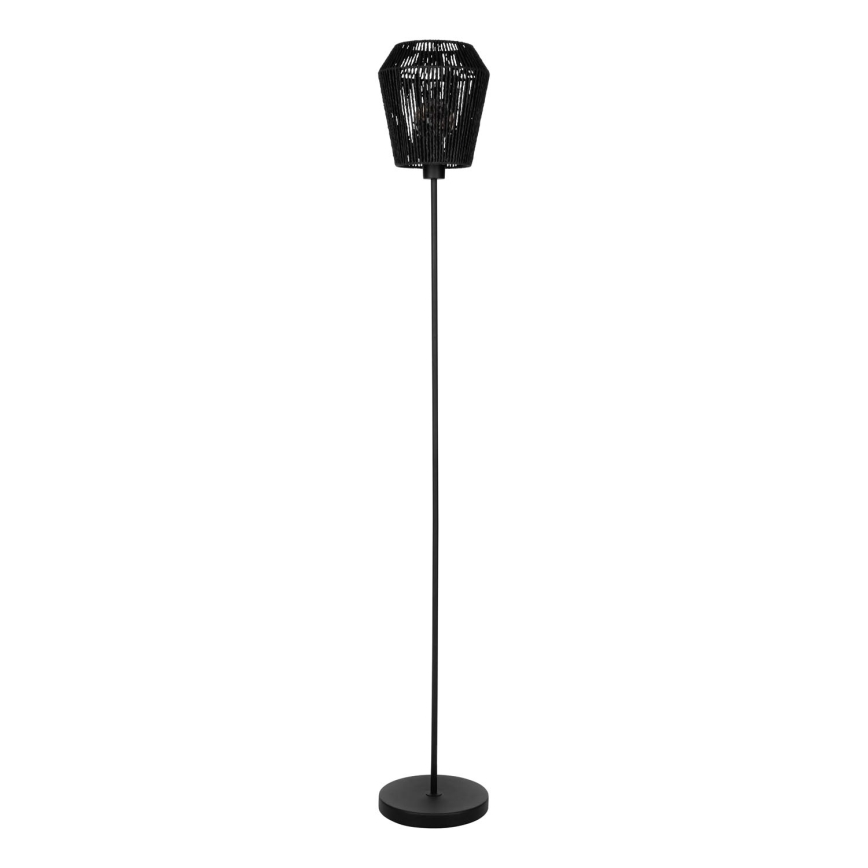 Eglo - Grīdas stāvlampa 1xE27/60W/230V melna