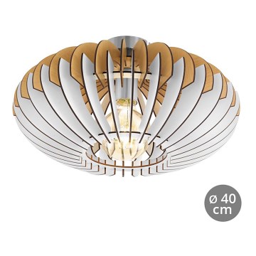 Eglo - Griestu gaismeklis 1xE27/60W/230V