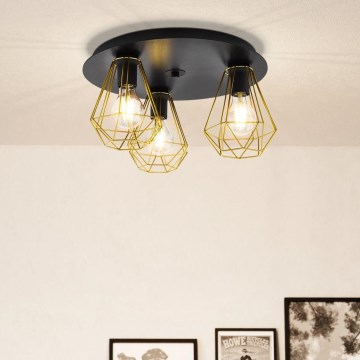 Eglo - Griestu gaismeklis 3xE27/40W/230V
