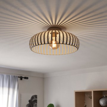 Eglo - Griestu lampa 1xE27/40W/230V d. 43 cm krēmkrāsa