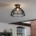 Eglo - Griestu lampa 1xE27/40W/230V melna