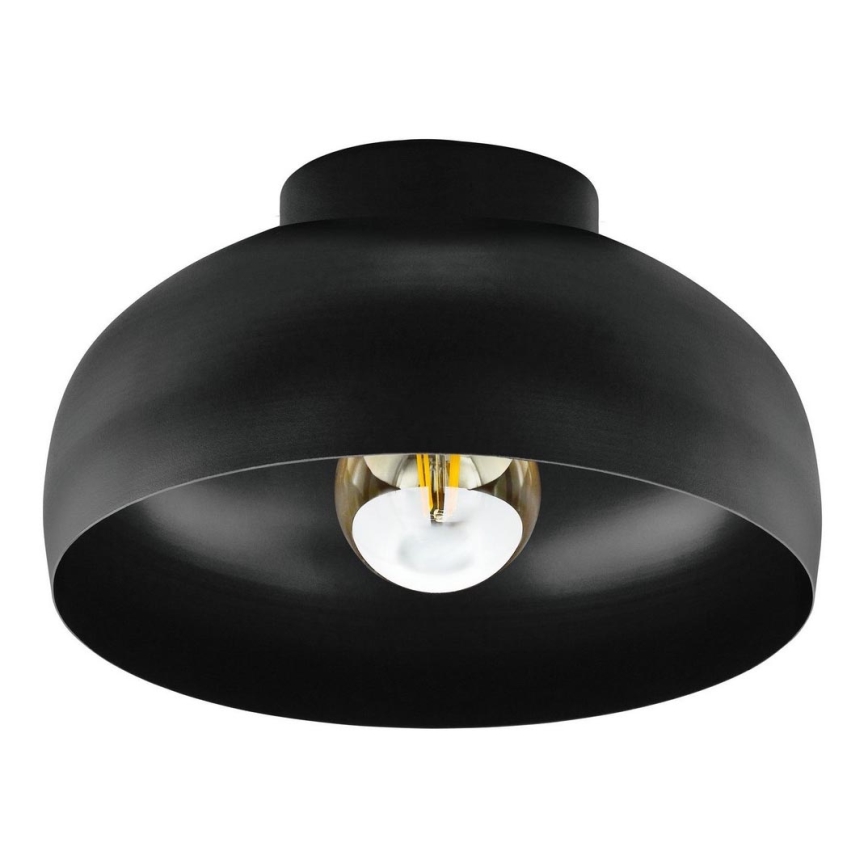 Eglo - Griestu lampa 1xE27/40W/230V melna