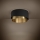 Eglo - Griestu lampa 1xE27/40W/230V melna/zelta