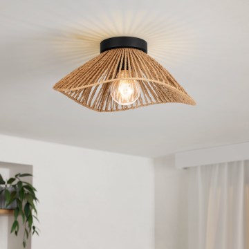Eglo - Griestu lampa 1xE27/60W/230V brūna