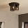 Eglo - Griestu lampa 3xE27/40W/230V pelēka