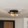 Eglo - Griestu lampa 3xE27/40W/230V zelta/melna