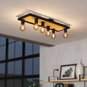 Eglo - Griestu lampa 6xE27/40W/230V