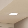 Eglo - iebūvējamais LED griestu gaismeklis LED/10,5W/230V 16,6x16,6 cm
