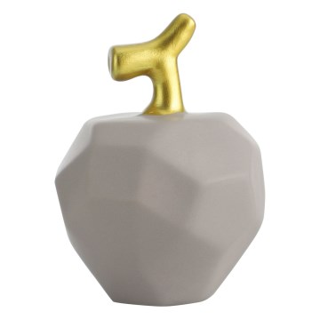 Eglo - Keramikas rotājums 10x8 cm pelēka/zelta