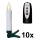 Eglo - KOMPLEKTS 10x LED Ziemassvētku eglītes apgaismojums 1xLED/0,06W/1xAA IP44 +TP