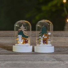 Eglo - KOMPLEKTS 2x LED Ziemassvētku rotājums 1xLED/0,03W/1xCR2032
