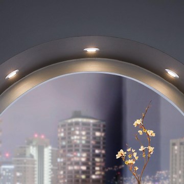 Eglo - komplekts 3x LED iebūvējamie griestu gaismekļi PINEDA LED/6W/230V