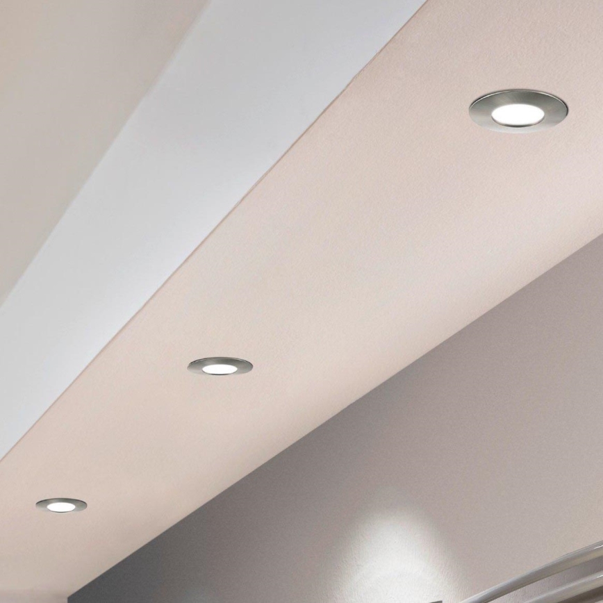 Eglo - KOMPLEKTS 3x LED iebūvējams griestu gaismeklis PINEDA 1xLED/4,9W/230V