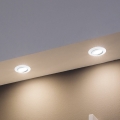 Eglo - KOMPLEKTS 3x LED iegremdējama lampa PINEDA 1xLED/4,9W/230V