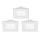 Eglo - KOMPLEKTS 3x LED piekaramo griestu gaismeklis FUEVA 1 1xLED/2.7W/230V