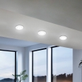 Eglo - Komplekts 3x LED RGBW regulējami iebūvējamie griestu gaismekļi LED/4,7W/230V 2700-6500K balta