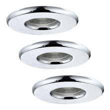 Eglo - KOMPLEKTS 3x LED vannas istabas gaismeklis IGOA 1xLED/3.3W/230V