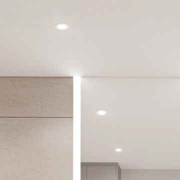 Eglo - KOMPLEKTS 3x LED vannas istabas iebūvējamie virziena gaismekļi 1xGU10/4,5W/230V IP44 balti