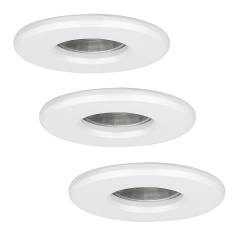 Eglo - KOMPLEKTS 3x LED vannas istabas lampa IGOA 1xGU10/3.3W/230V