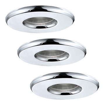 Eglo - KOMPLEKTS 3x LED vannas istabas lampa IGOA 1xLED/3.3W/230V IP44