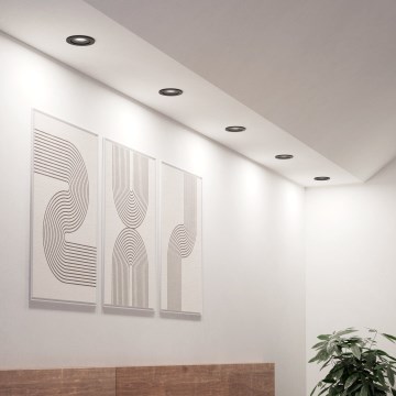 Eglo - komplekts 5x iebūvējami LED spotgaismekļi LED/4,8W/230V 2700/4000/6500K melni