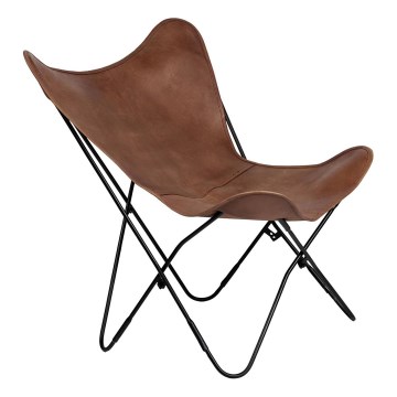 Eglo - Krēsls 90x80 cm āda