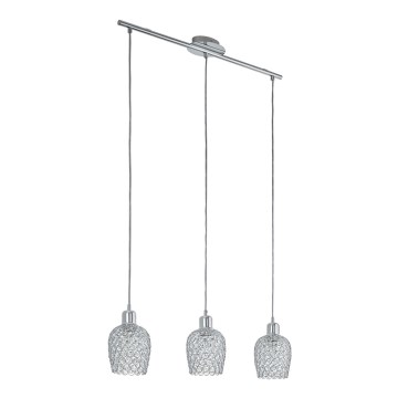 Eglo - Kristāla lustra 3xE27/60W/230V
