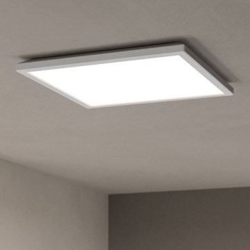 Eglo - LED Aptumšojama āra griestu lampa LED/17,6W/230V 2700-6500K 39x39 cm IP44 balta + tālvadības pults