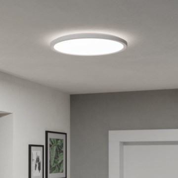 Eglo - LED Aptumšojama āra griestu lampa LED/18,5W/230V 2700-6500K d. 38,9 cm IP44 balta + tālvadības pults