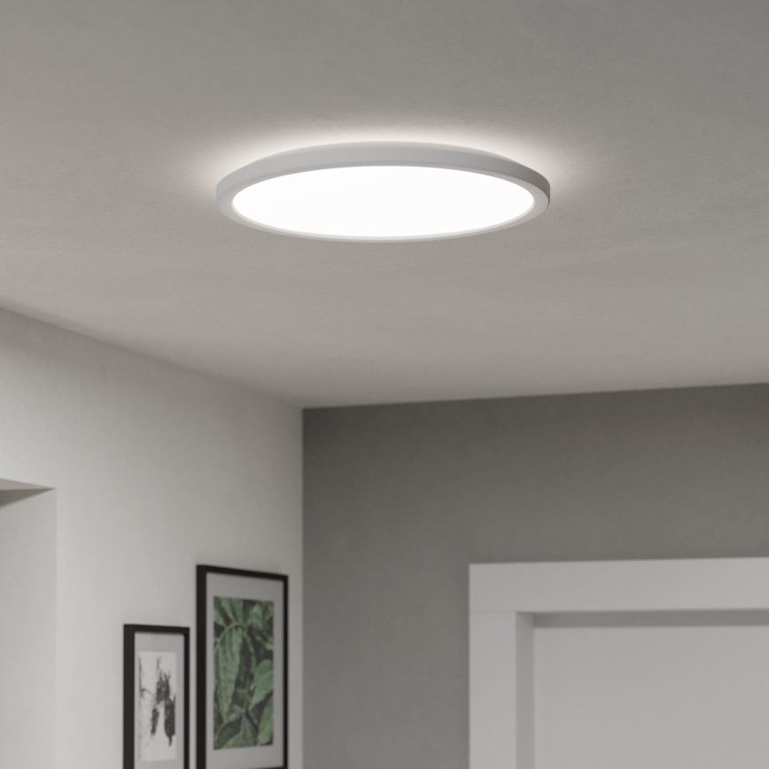 Eglo - LED Aptumšojama āra griestu lampa LED/18,5W/230V 2700-6500K d. 38,9 cm IP44 balta + tālvadības pults