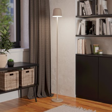 Eglo - LED Aptumšojama āra uzlādējams lampa LED/4,3W/5V 2400/3000/4000K IP54 krēmkrāsa