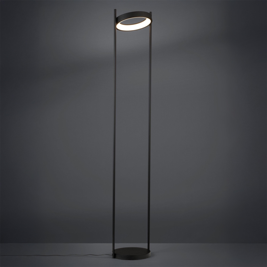 Eglo - LED Aptumšojama grīdas stāvlampa LED/20W/230V 3000K melna