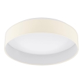 Eglo - LED Aptumšojama griestu lampa 1xLED/18W/230V bēša