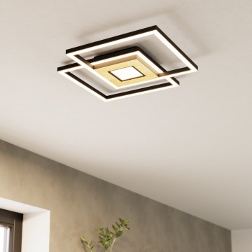 Eglo - LED Aptumšojama griestu lampa 2xLED/17W/230V +1xLED/4,2W 2700-6500K + tālvadības pults